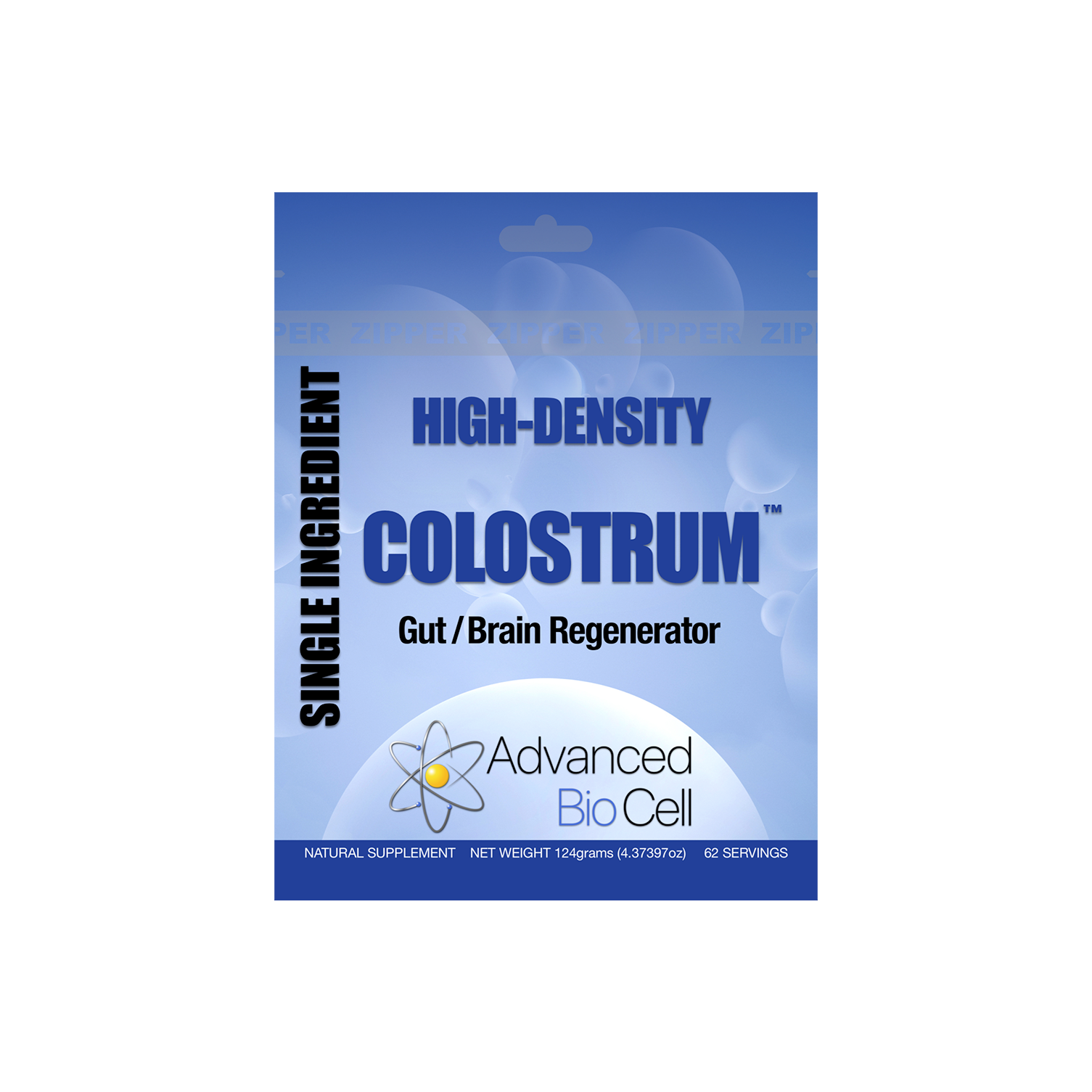 Advanced BioCell's Single Ingredient High-Density Colostrum