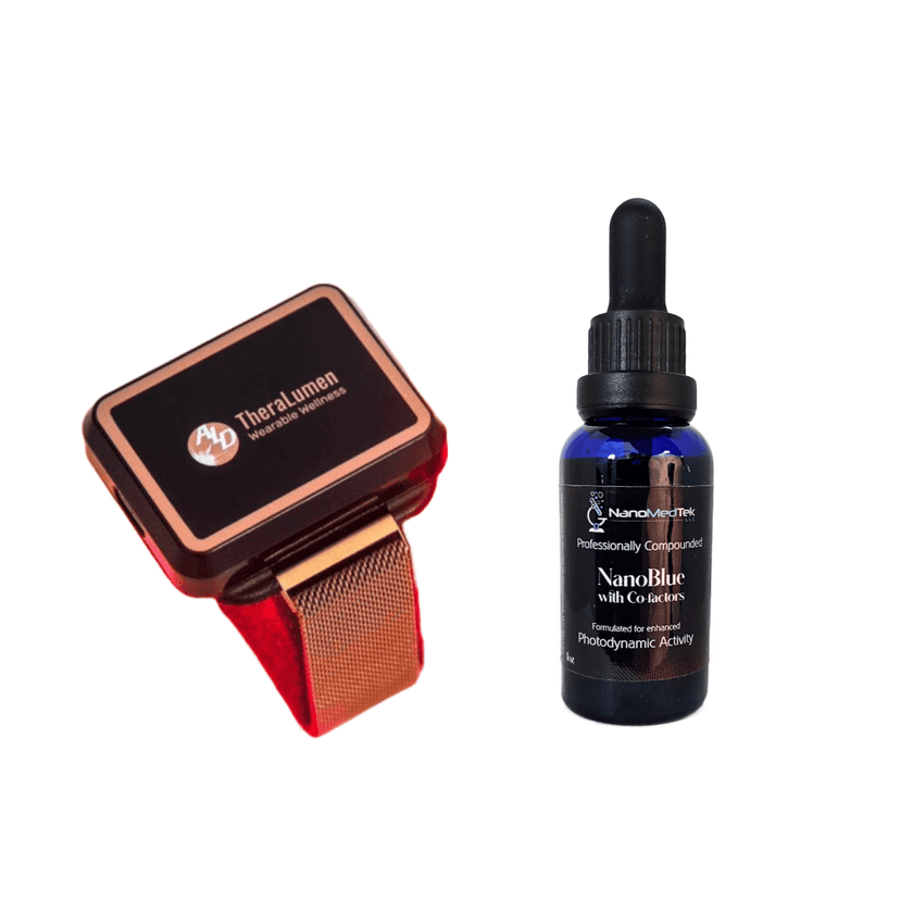 TheraLumen (Wearable Red-Light) & Allotropic Oral Methylene Blue